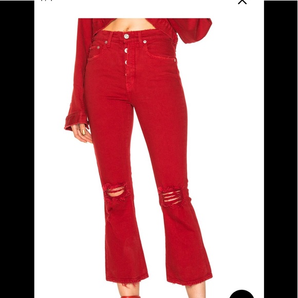 Adaptation Mica kick flare high rise jeans - Picture 1 of 12